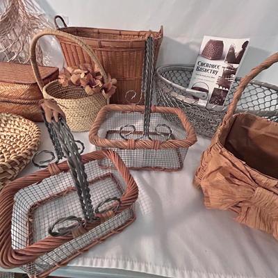 Decorative Baskets Including Sweetgrass (D-BB)