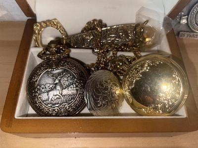 D11-pocket watches and belt buckle