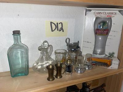 D12-Rapala lure with Pilsner glass and extras