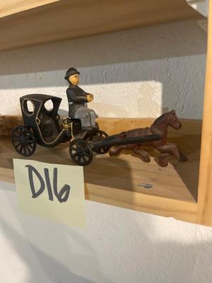 D16- cast iron collectible