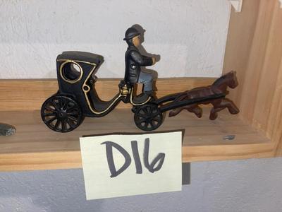 D16- cast iron collectible
