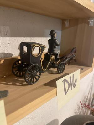 D16- cast iron collectible