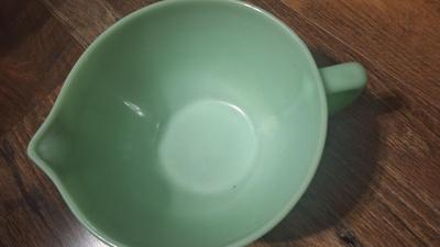 Vintage fire king Jadeite mixing bowl