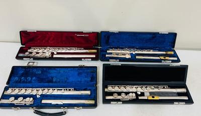 Gemeinhardt Flute Lot Of 4
