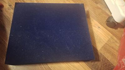 Silverplate mouse pad photo frame