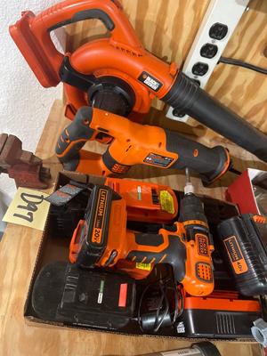 D97-Black and Decker Large Lot