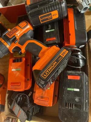 D97-Black and Decker Large Lot