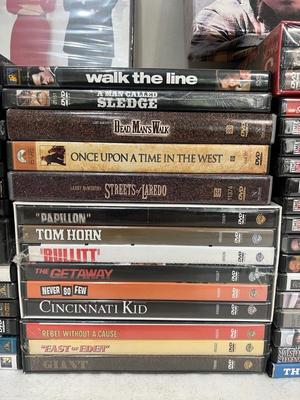 DVD/CD Lot - 60+ DVDs & 50+ CDs