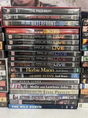 DVD/CD Lot - 60+ DVDs & 50+ CDs