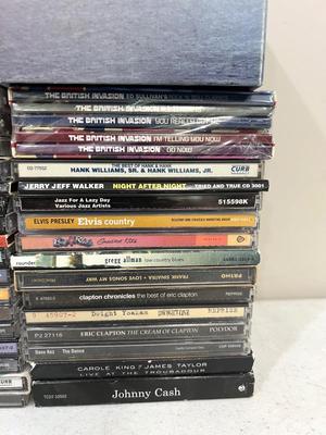 DVD/CD Lot - 60+ DVDs & 50+ CDs