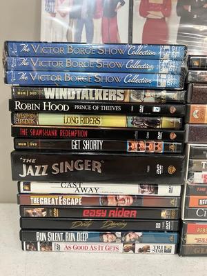 DVD/CD Lot - 60+ DVDs & 50+ CDs
