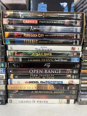 DVD/CD Lot - 60+ DVDs & 50+ CDs