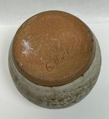MCM Small Pottery Pot signed