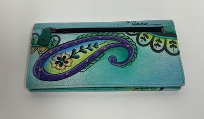 Anna by Anuschka 2-fold Wallet cool colors