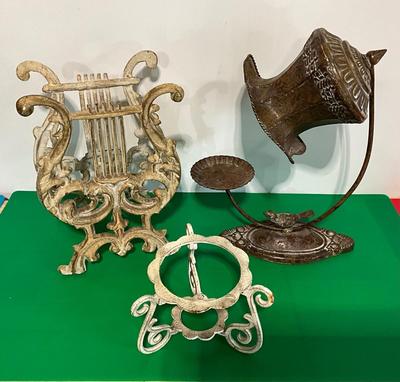 Metal and brass items