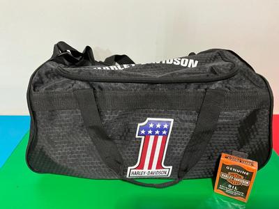 Harley-Davidson Duffle Bag, Window Decal