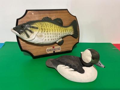Bufflehead Duck by K Doekery and Big Mouth Bill Bass