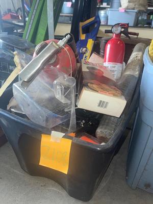 Z108-Large Misc Garage Item Tote