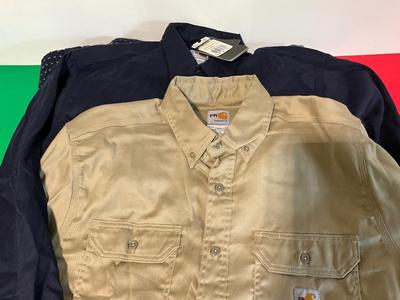 Carhatt Shirts, Tall Large (two items)