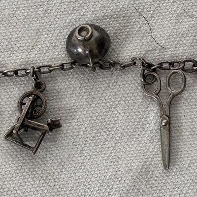 Sterling Silver Charm Bracelet (ST-KD)