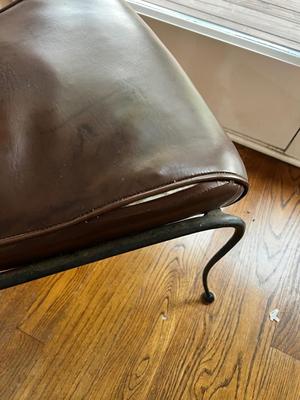 Three Faux Leather Chairs (K-MK)
