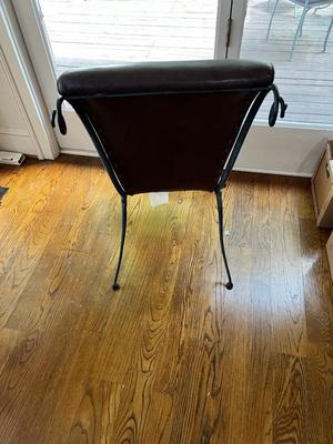 Three Faux Leather Chairs (K-MK)