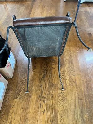Three Faux Leather Chairs (K-MK)