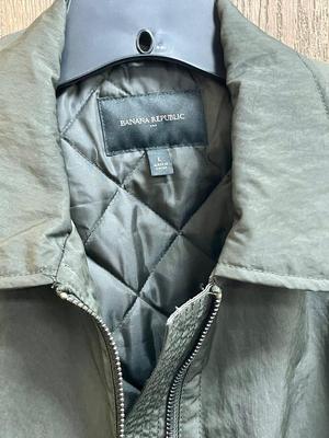 Banana Republic Size L large Army Green Jacket