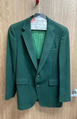 Botany 500 Green Wool Blend Sports Coat