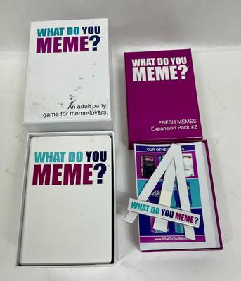 Parlor Game - Family Game Night - What Do You Meme? and Fresh Memes #2