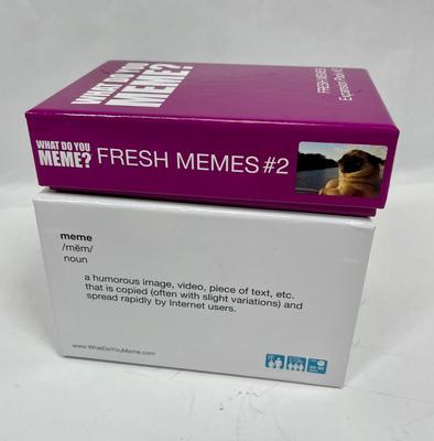 Parlor Game - Family Game Night - What Do You Meme? and Fresh Memes #2
