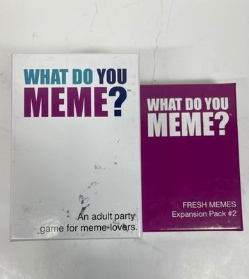 Parlor Game - Family Game Night - What Do You Meme? and Fresh Memes #2
