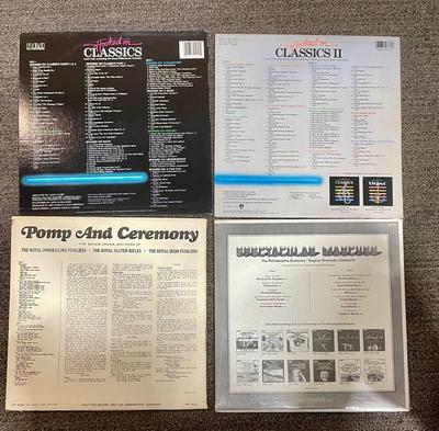 4 Vinyl Record Album Lot - Classics & Marches