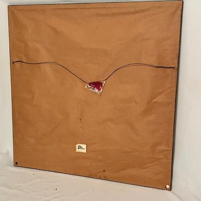 Framed Embroidery Cloth (D-MK)