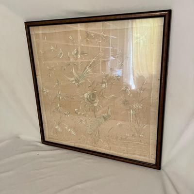 Framed Embroidery Cloth (D-MK)