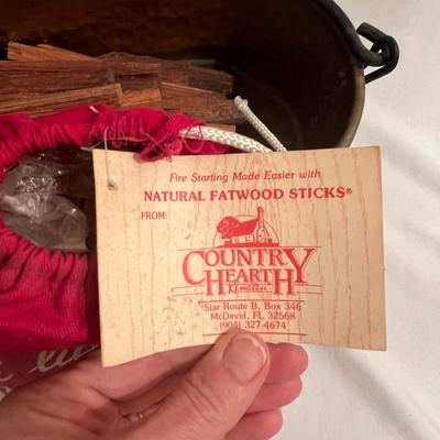 Iron & Copper Firewood Holders (D-MK)