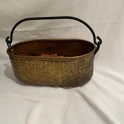Iron & Copper Firewood Holders (D-MK)