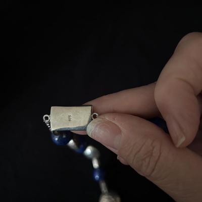 925 and Blue Lapis Necklaces (ST-BB)