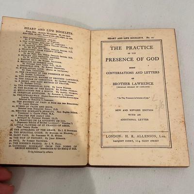 Antique Religious Books & More (D-MK)