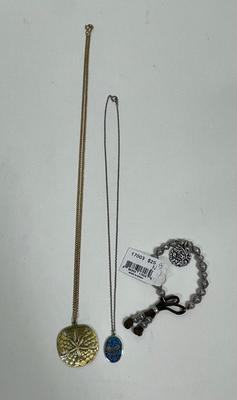 Jewelry Lot - 2 necklaces, bracelet