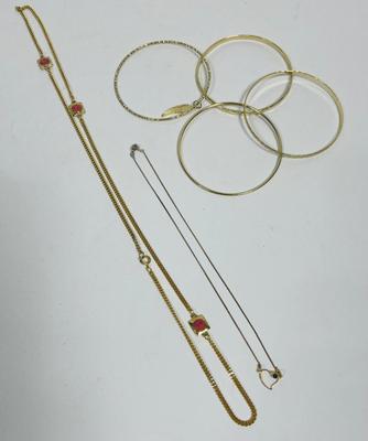 Fashion Jewelry Lot 4 bracelets, 2 necklaces