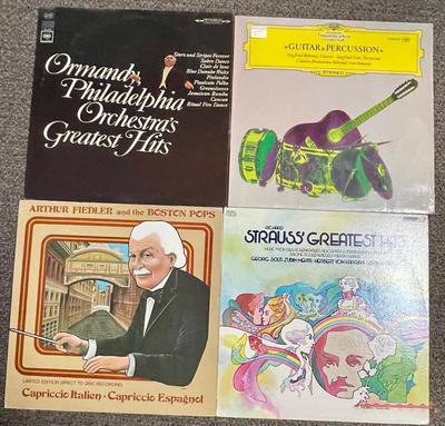 Lot of 4 Vinyl Recoords