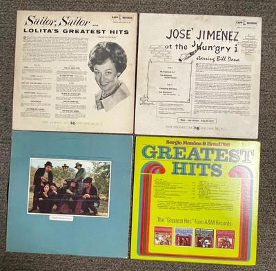 Lot of 4 Vinyl Recoords