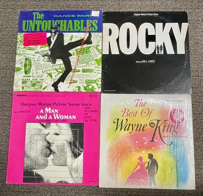Lot of 4 Vinyl Recoords