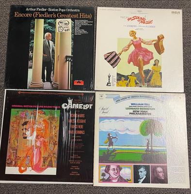 Lot of 4 Vinyl Recoords