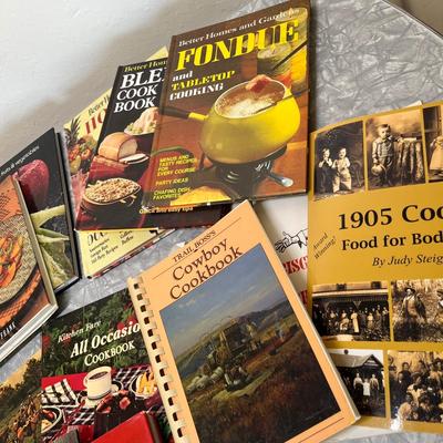 Lot of Cookbooks