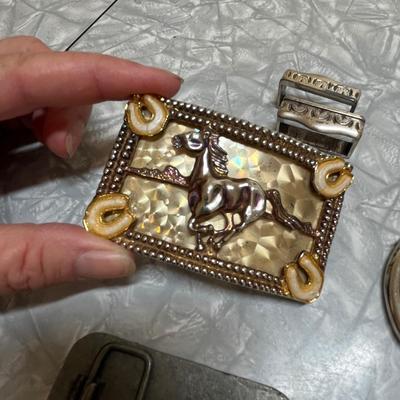 Lot of buckles