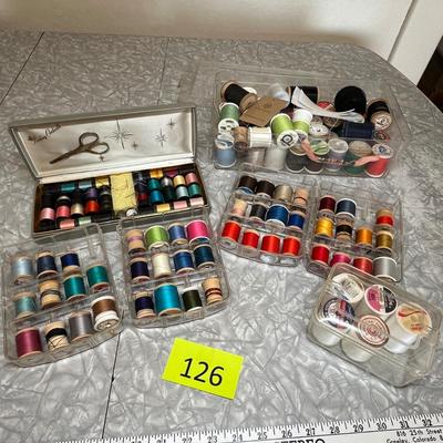 Lot of spool thread