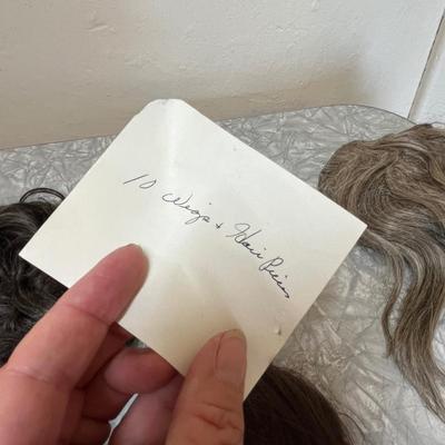 Lot of wigs