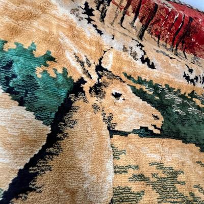 Vintage tapestry rug